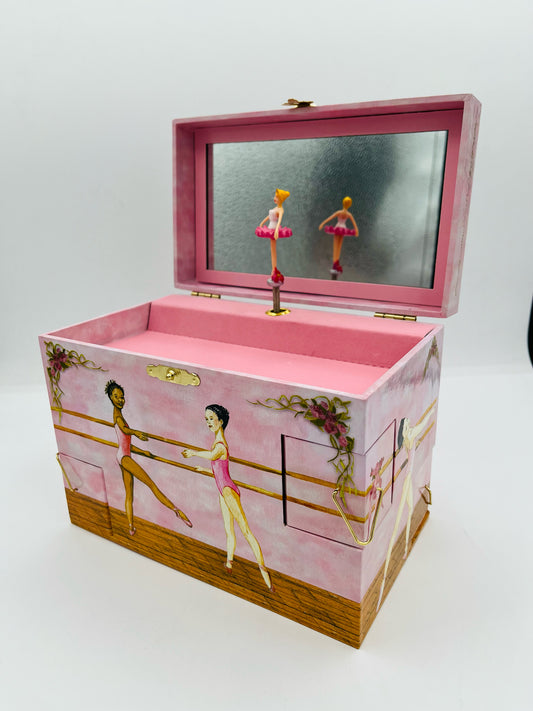 Ballet School Musical Jewelry Box