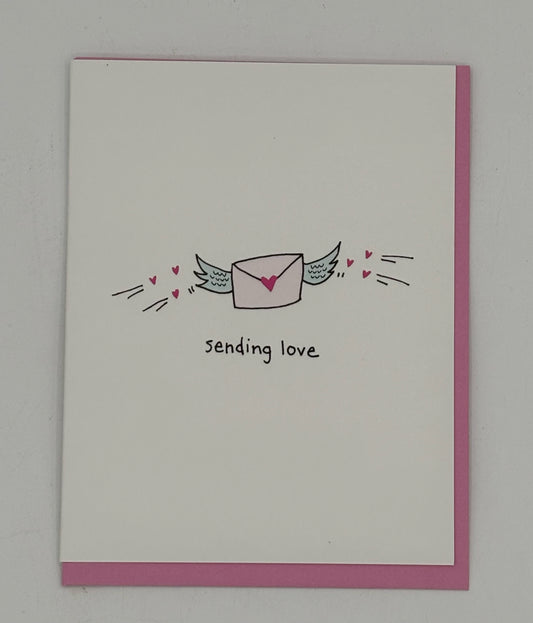 Sending Love Card