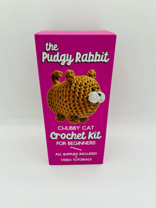 Chubby Cat Crochet Kit for Beginners