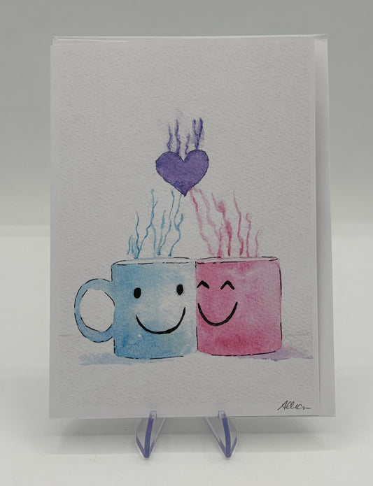 Happy Mugs Valentine's Card