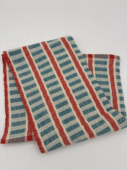 Hand Woven Dash Towel- Circus