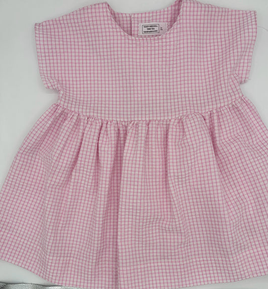 2 Y Dress - Pink Check