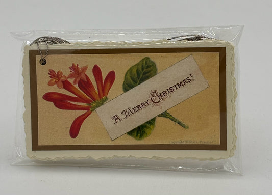 Victorian Sprig 10-Pack Christmas Tags