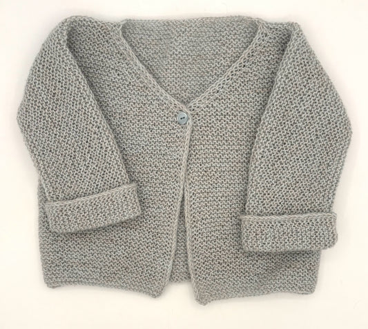 18 M Sweater - Sky Linen & Baby Alpaca Blend