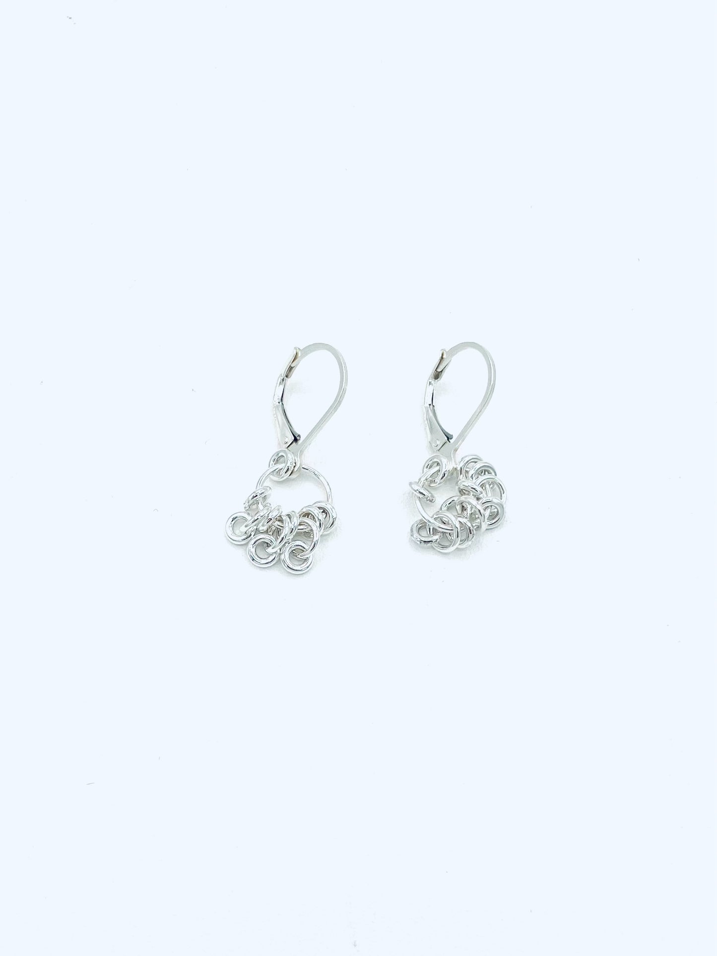Sterling Silver Smalll Ringlet Earrings