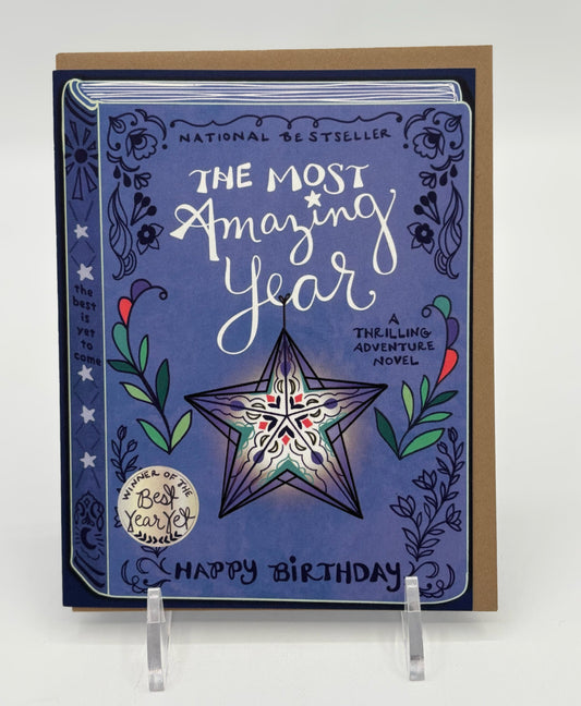 Happy Birthday Amazing Year Star Book