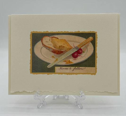 Kisses to Follow Valentine's Card