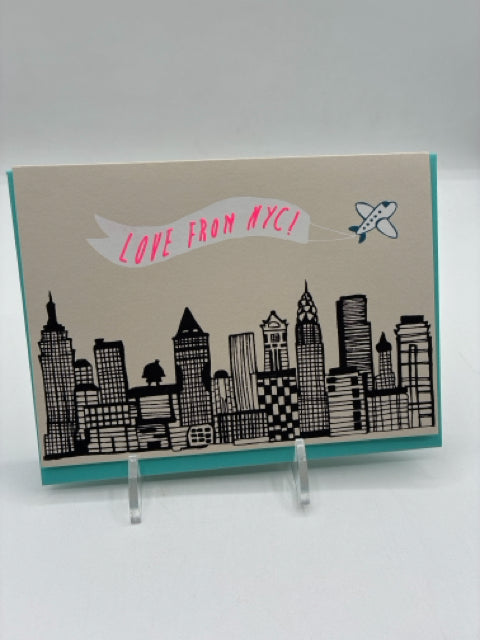 Love From NYC Skyline Card