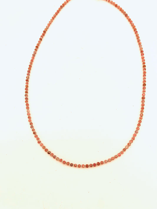 Amethyst Hill Tribe and Sterling Silver Necklace