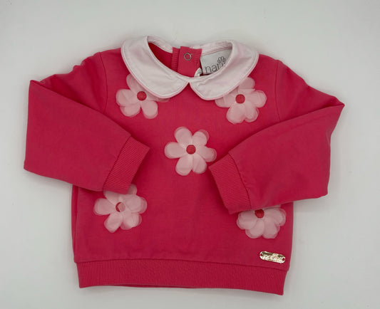 12 M - Rose Coral Sweater