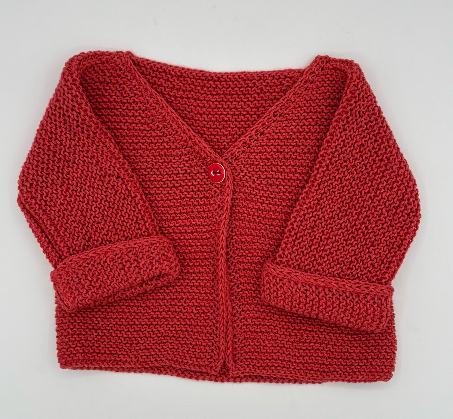 6 M Watermelon Cotton Knit Sweater