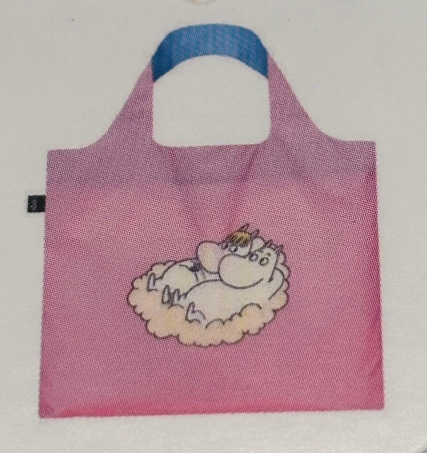 MOOMIN Cloud Pink  Recycled Bag