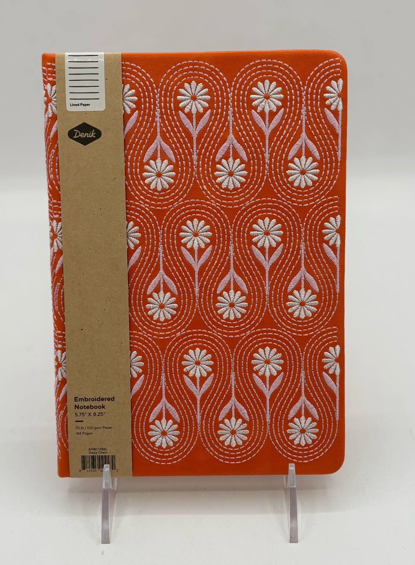 Daisy Chain Embroidered HardcoverJournal