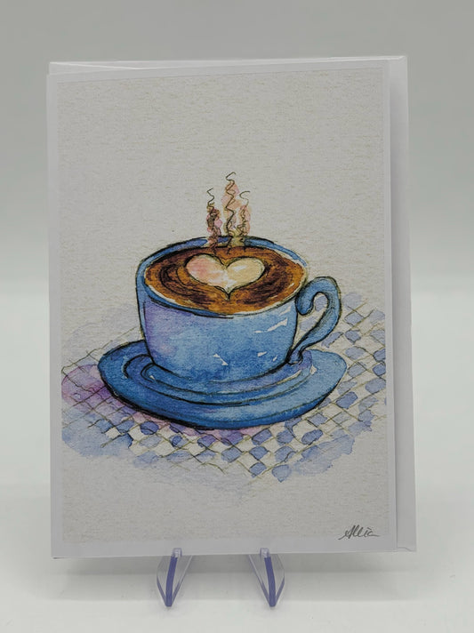 Coffee Love Valentine's Card