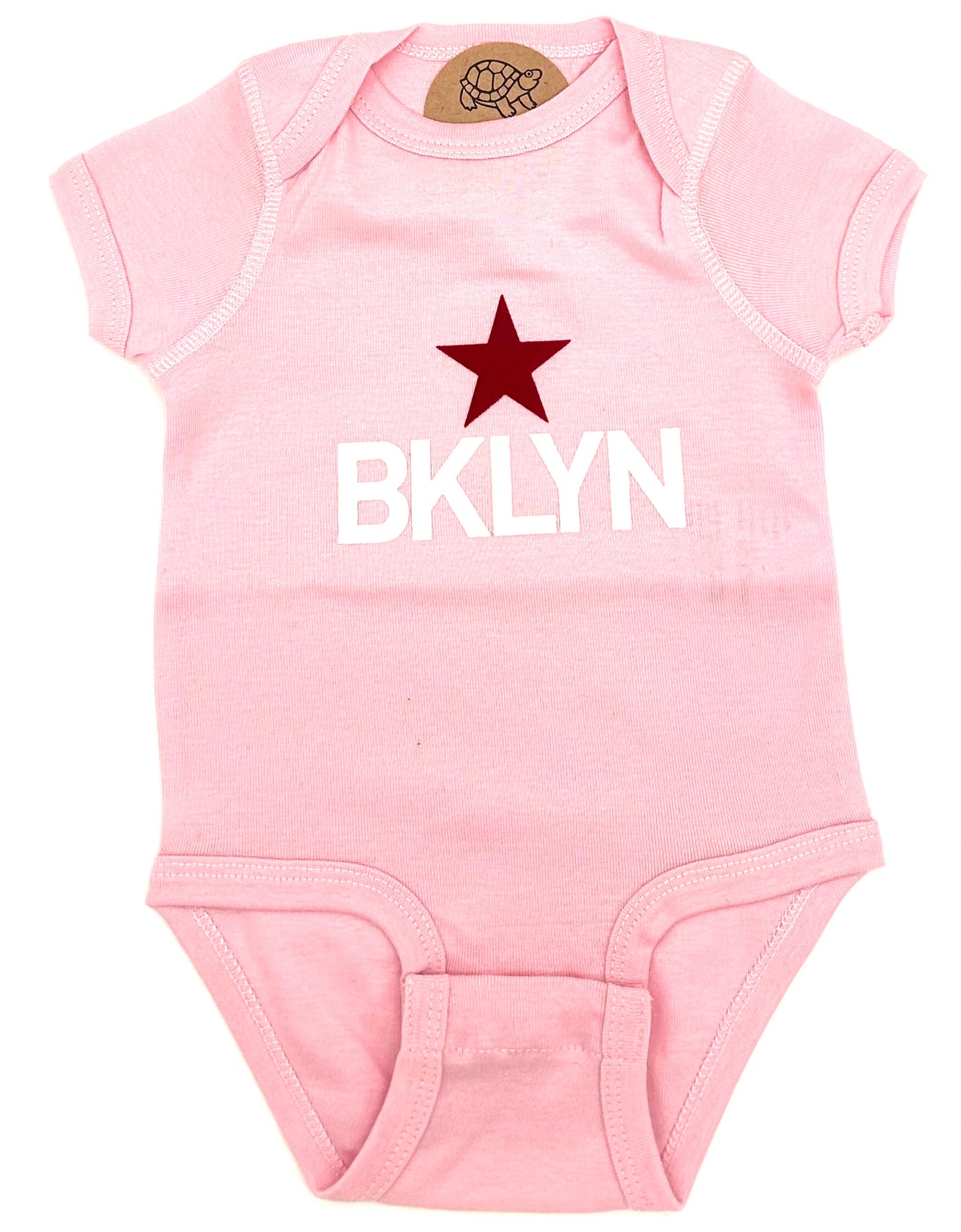 Brooklyn Star Onesie Pink Size 6M