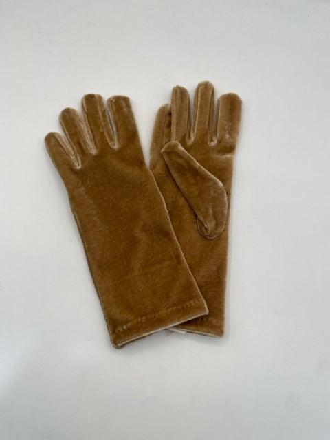 Gold Velvet Gloves