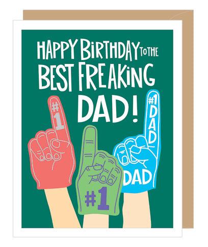 Foam Finger Dad Birthday