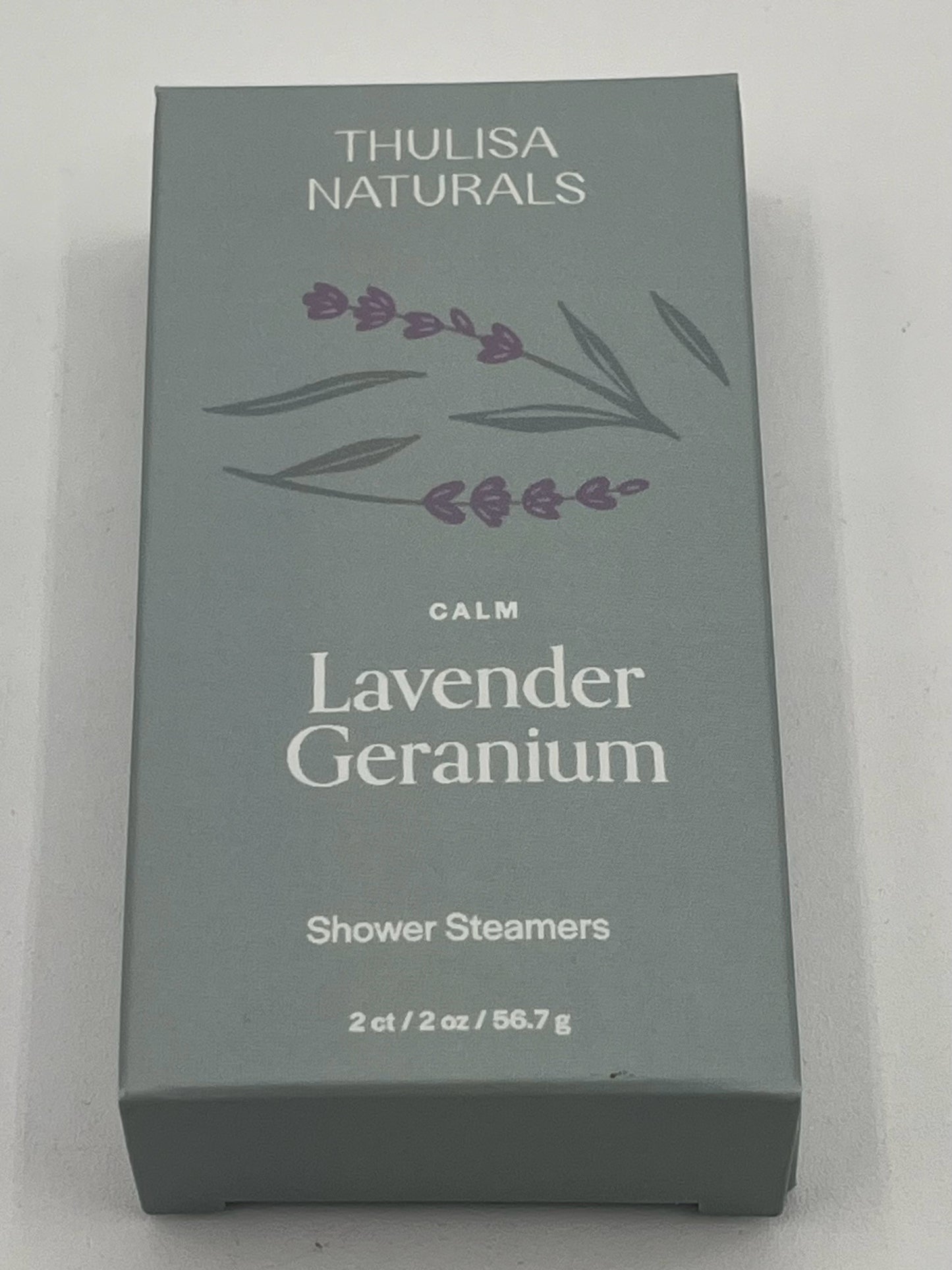 Lavender Geranium Shower Steamers
