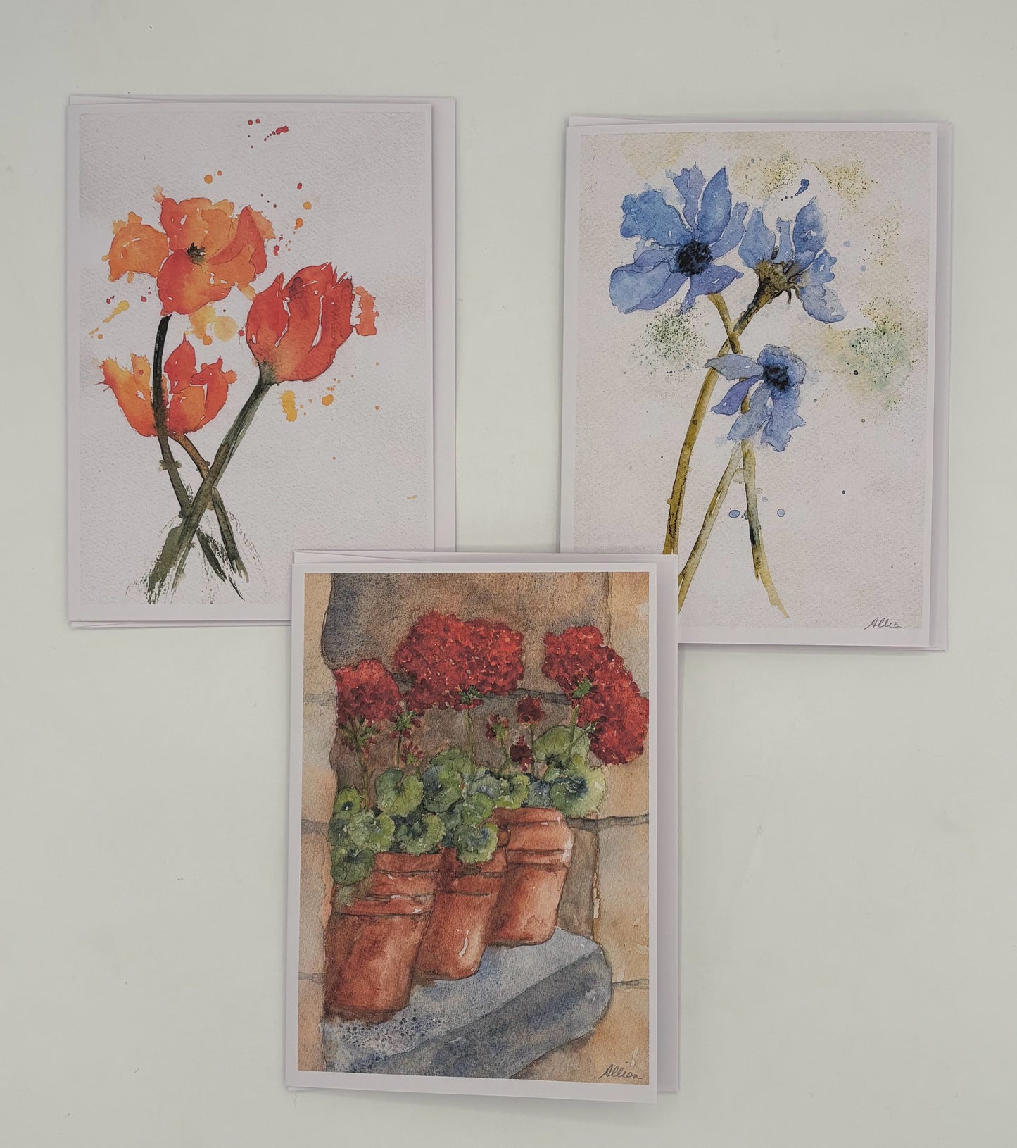 Assorted Summer Florals Card