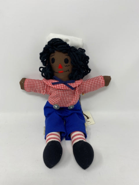 10" Black Raggedy Andy