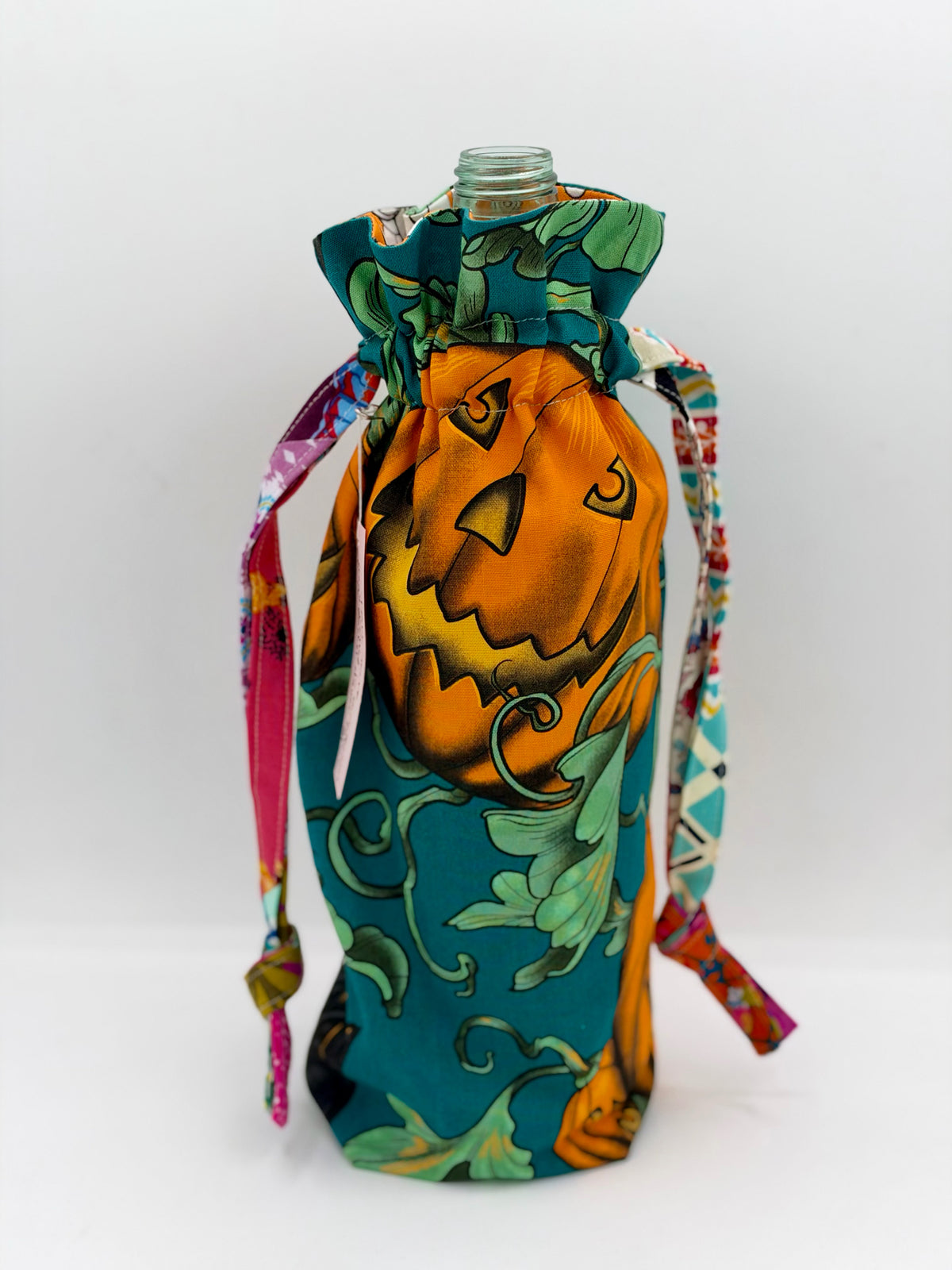 Tall Halloween Drawstring Bag