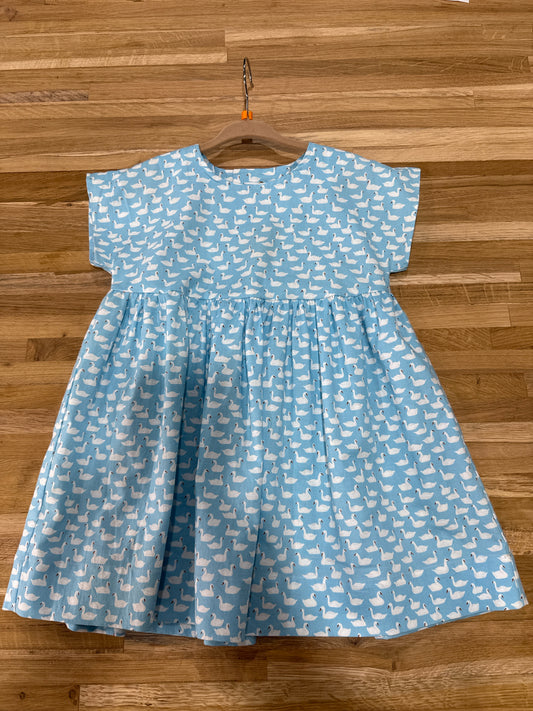 3 Y The Dress - Blue w/ Swans