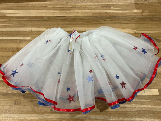 13" Red, White & Blue 4th of July Tutu