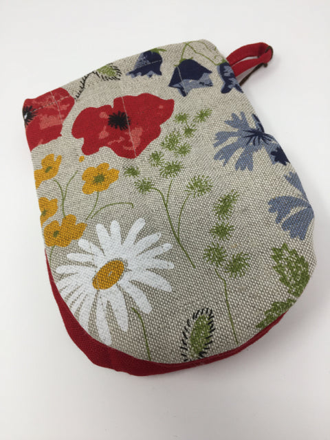 Oven Mitt - Poppy and Daisy