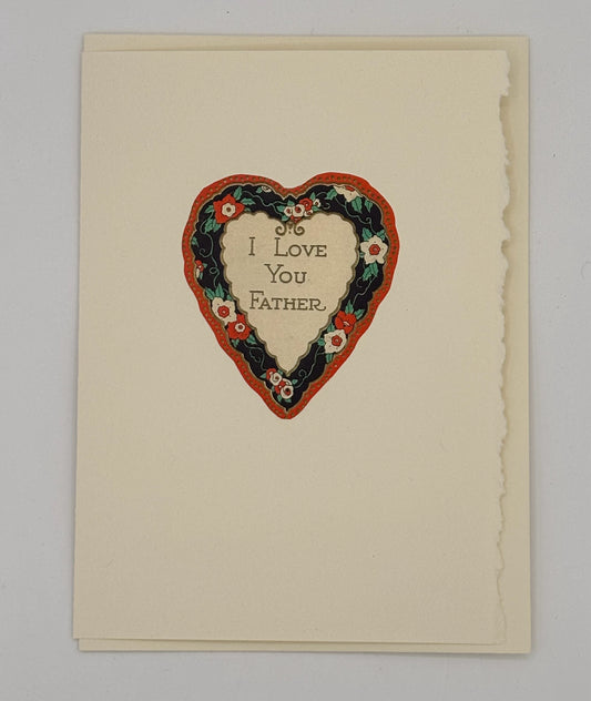 Heart Father's Day Card