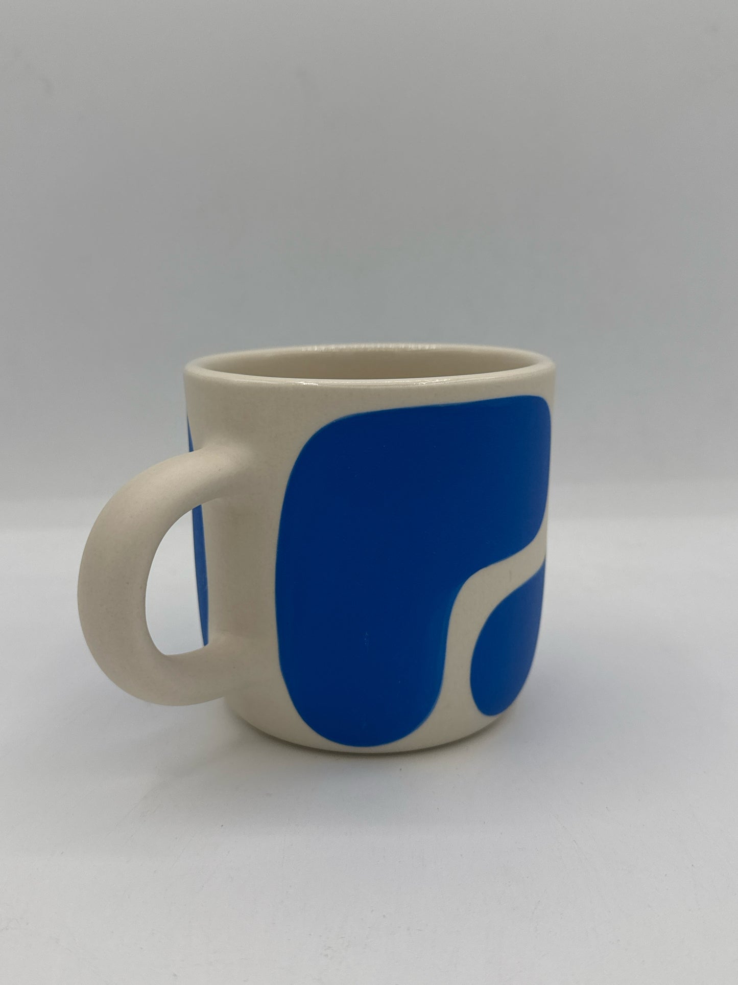Cobalt Color Block Mug
