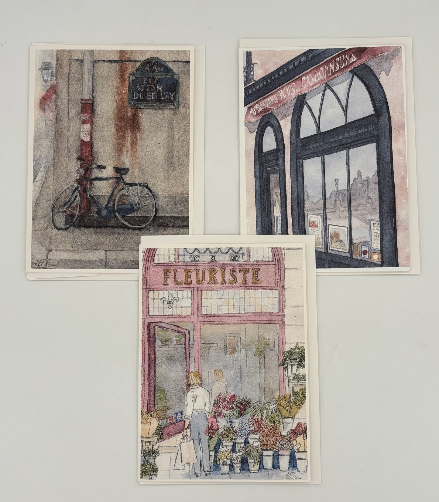Assorted European Scenes Card