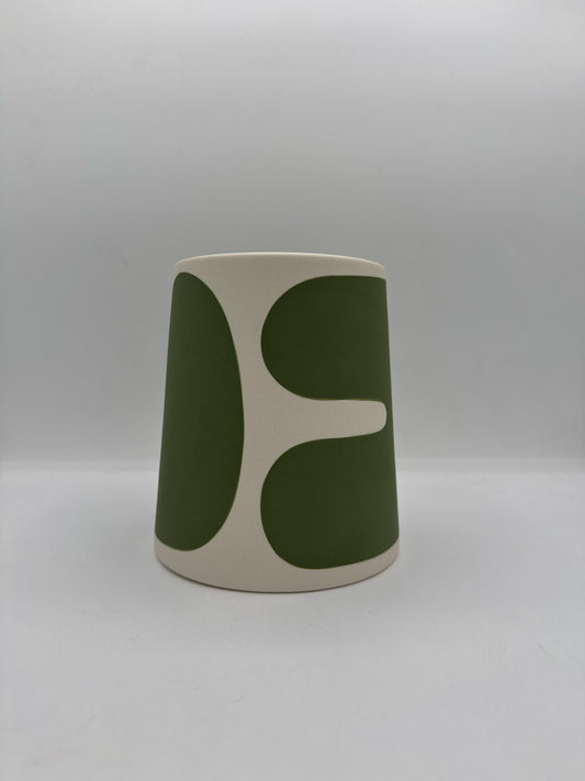 Pillar Vase/Utensil Crock in Meadow