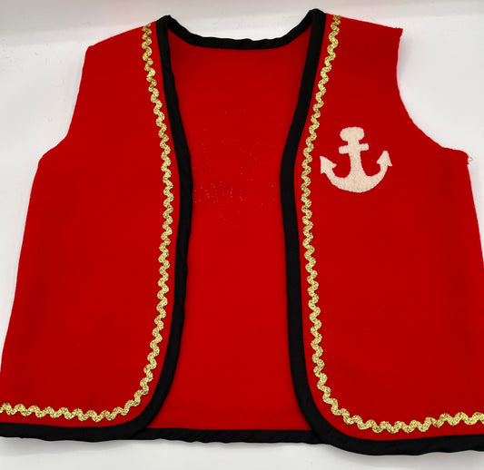 2-3T Halloween Pirate Vest