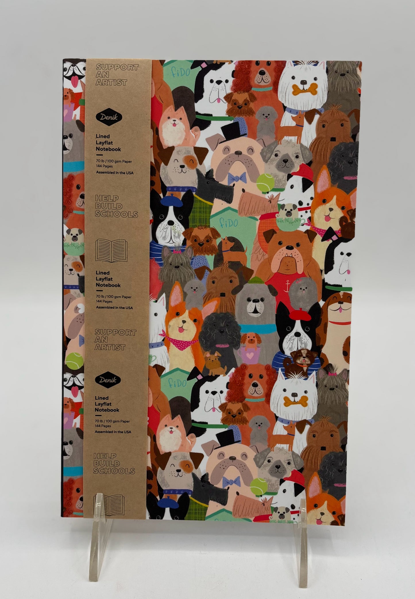 Puppy Love Layflat Notebook
