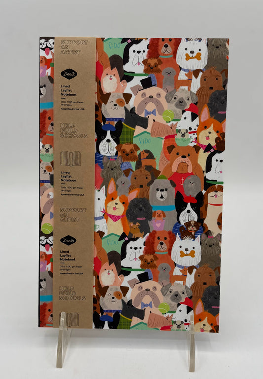 Puppy Love Layflat Notebook