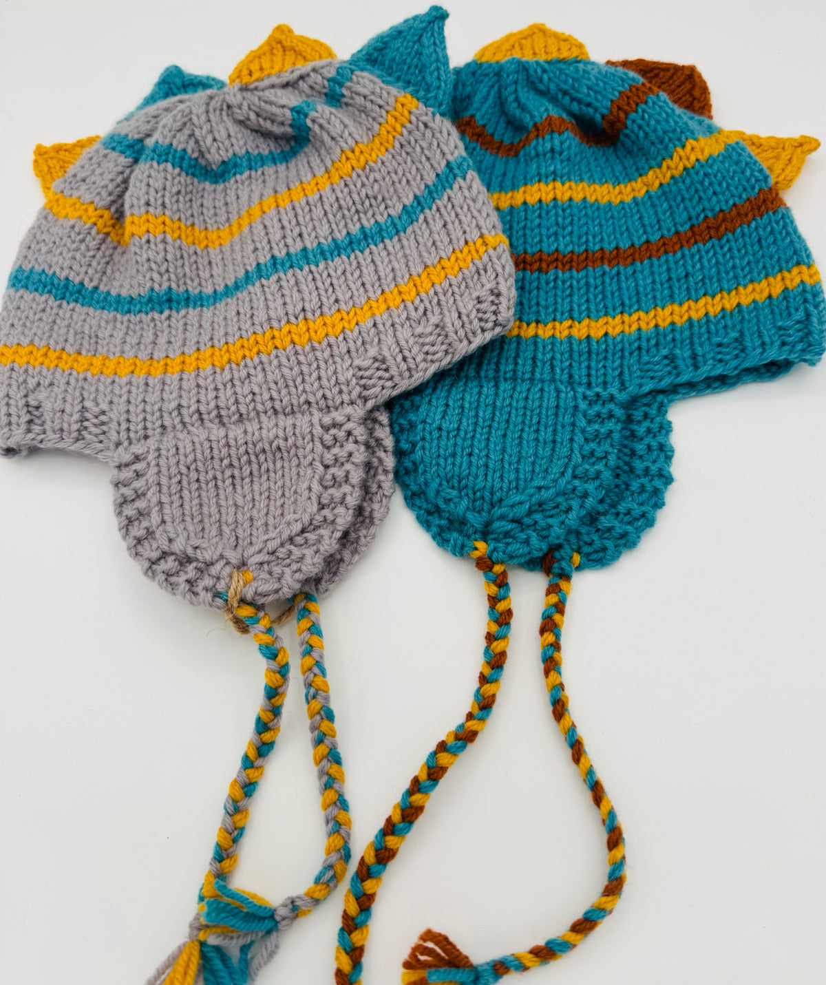 Child Wool Knit Dinosour Hat