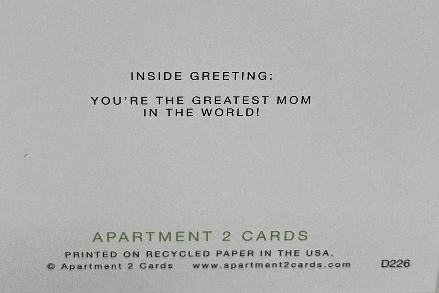 Super Mom Birthday Card