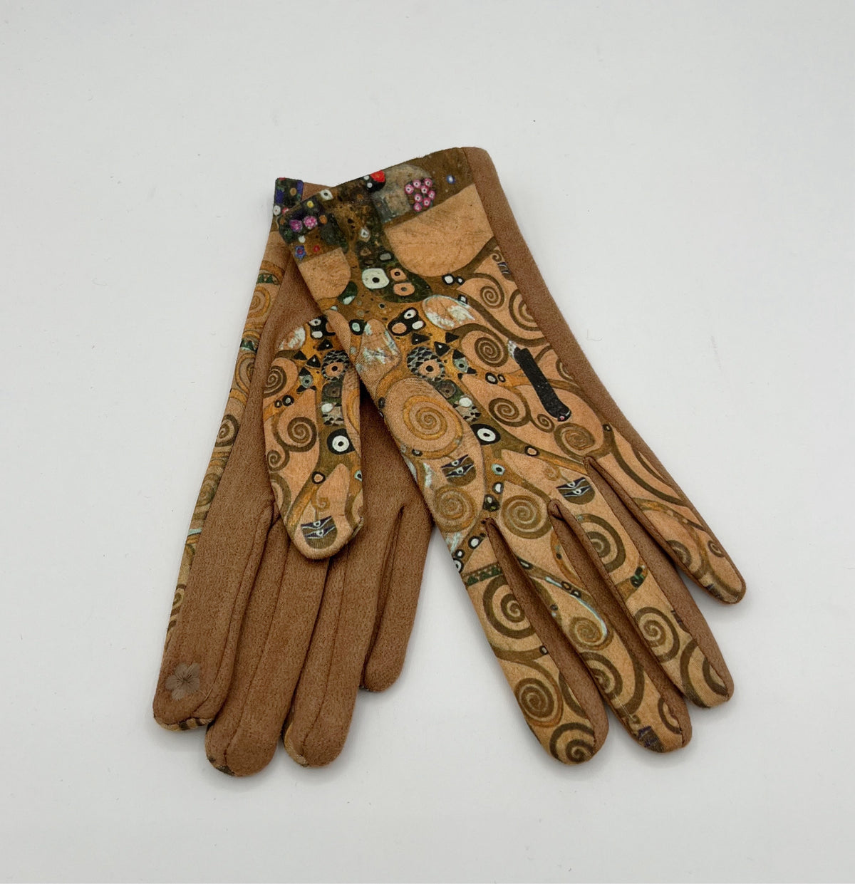 Artist Gustav Klimt Tree of Life Print Glove