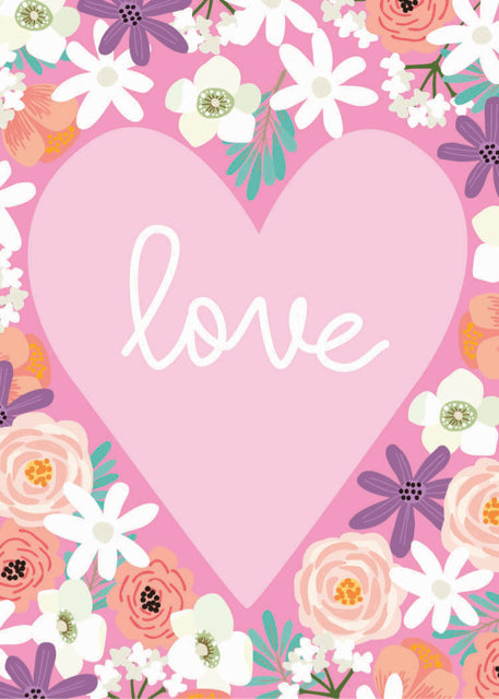 Mini Heart Love Enclosure Cards