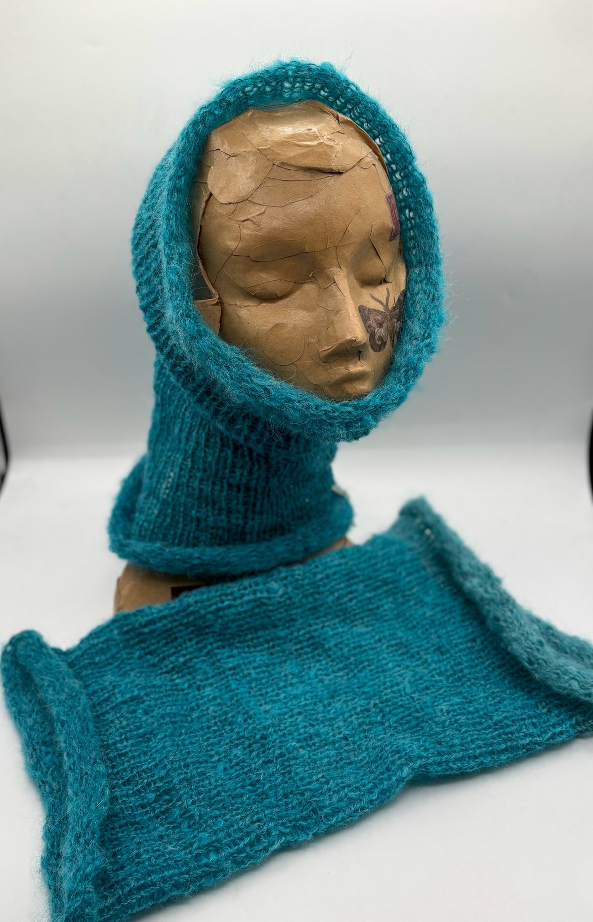Acrylic Knit Tube Cowls/Scarves
