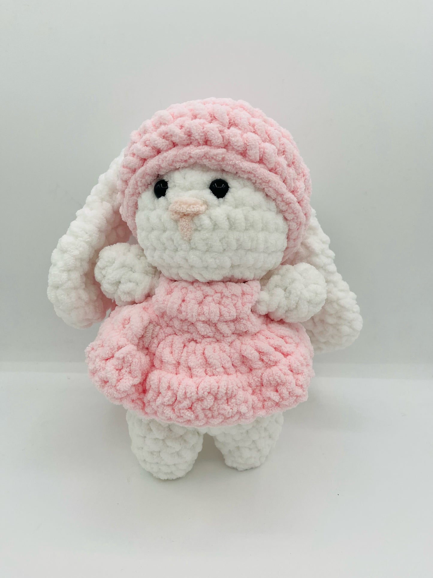 Bunny in a Pink Dress