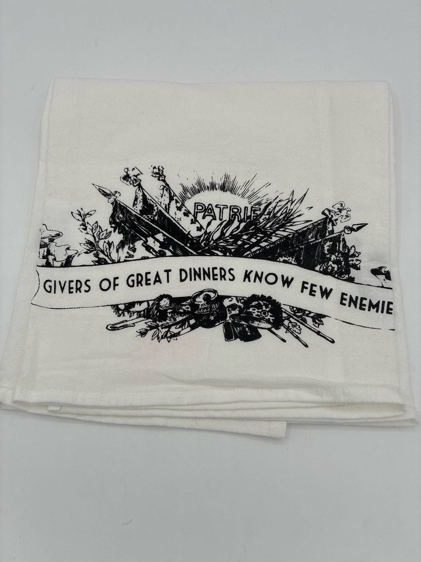 Great Dinners Tea Towel