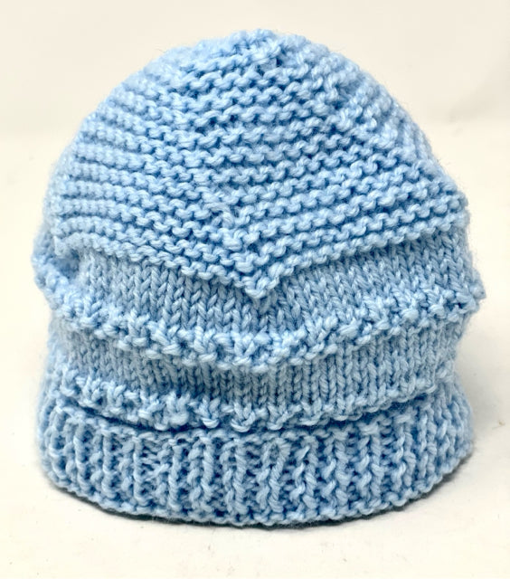 Infant Light Blue Acrylic Blend Hat
