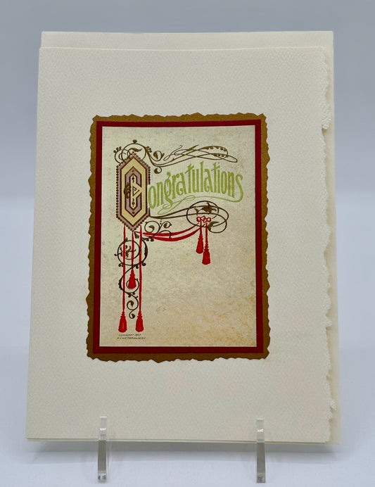 Tassels Graduation Card
