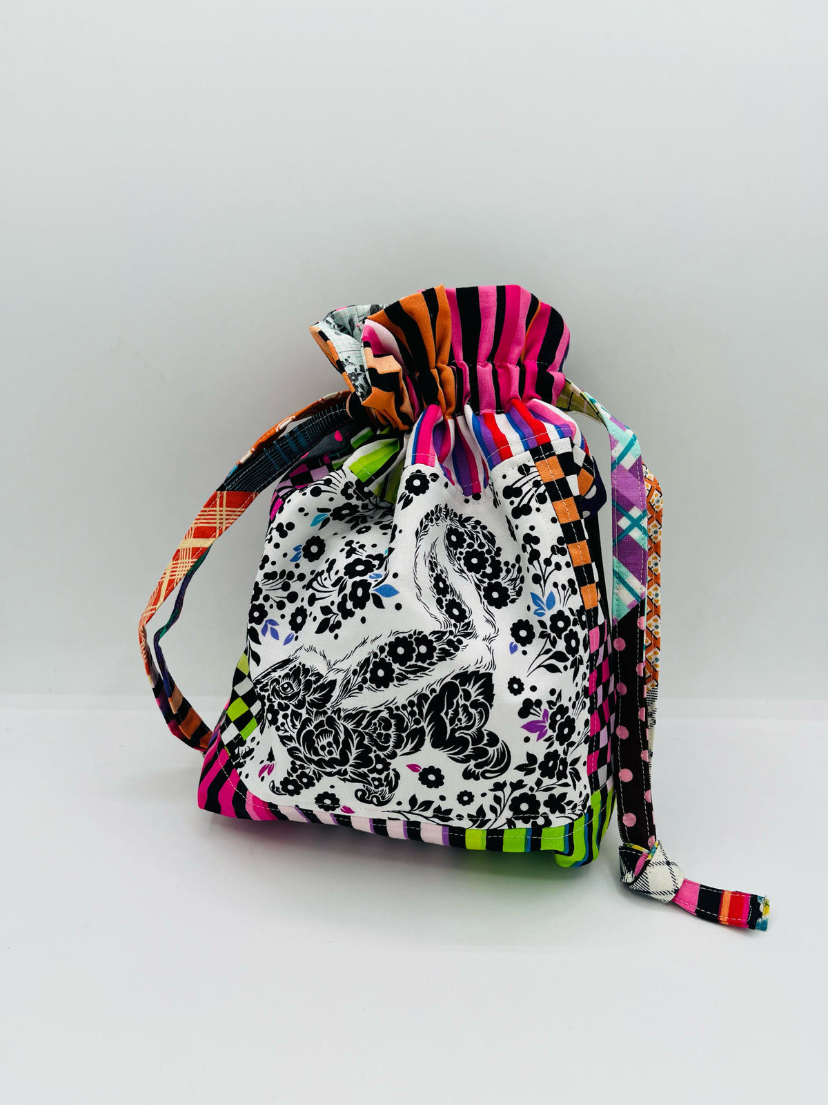 Happy Ball and Bag - Black and White