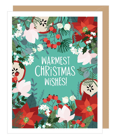 Christmas Floral Christmas Cards