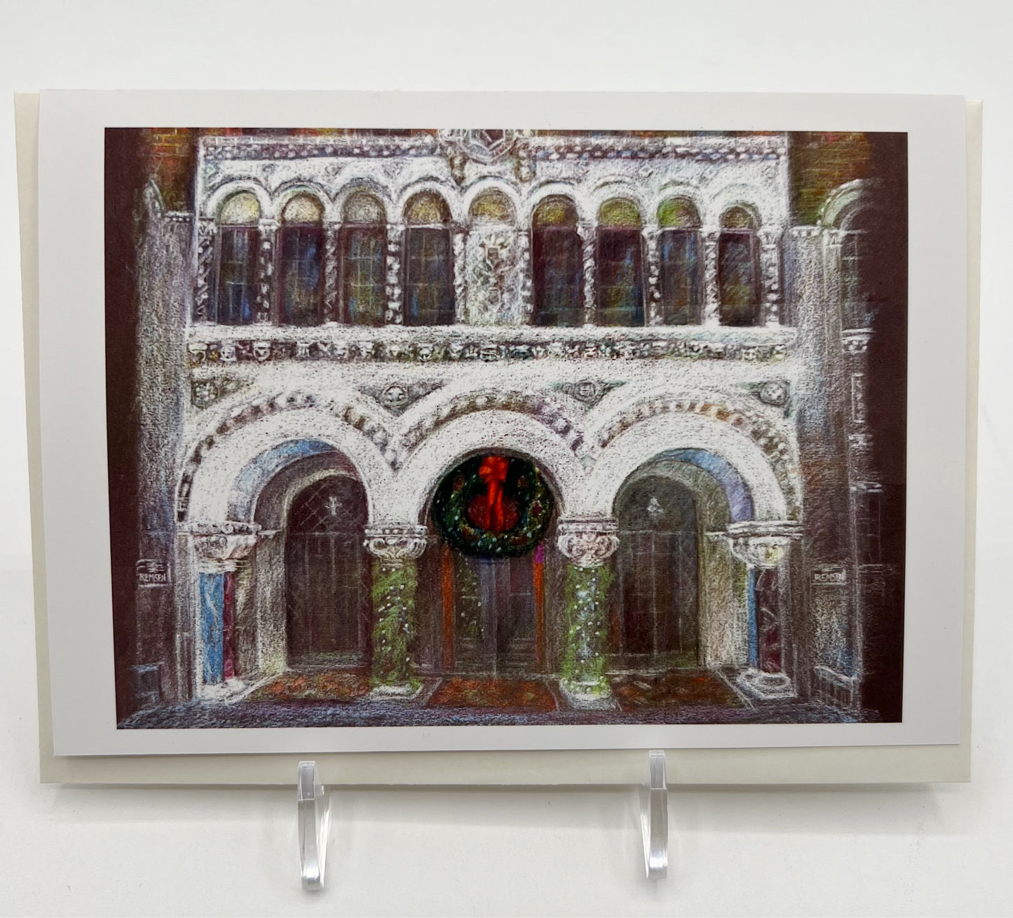 Brooklyn Heights Building With Wreath