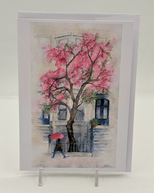 Spring In The City Card