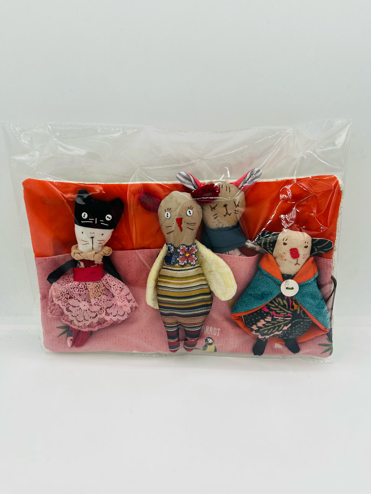 Sleepover Party with Four Dolls