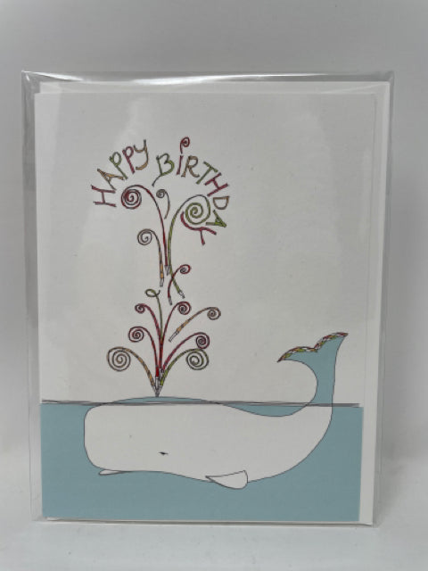 Whale Birthday Card